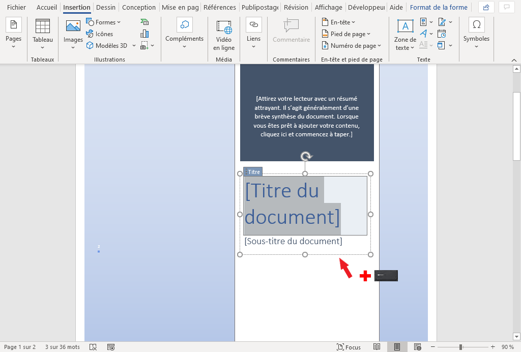 Enregistrer Page De Garde Business Word academie-avec.fr