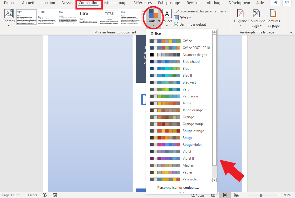 Insertion Modèle De Page De Garde Dans Fichier Source Word Comment insérer une page de garde sur Word ? - Academie Avec